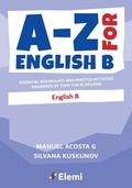Cover: A-Z for English B - Elemi International Schools Publisher