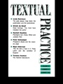 Cover: Textual Practice - Routledge
