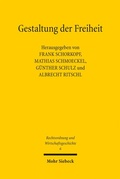 Cover: Gestaltung der Freiheit - Mohr Siebeck