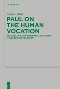 Cover: Paul on the Human Vocation - De Gruyter