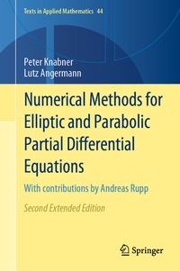 Abbildung von: Numerical Methods for Elliptic and Parabolic Partial Differential Equations - Springer