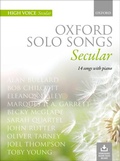 Cover: Oxford Solo Songs: Secular - Oxford University Press