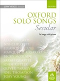 Cover: Oxford Solo Songs: Secular - Oxford University Press