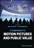 Cover: A Companion to Motion Pictures and Public Value - Wiley