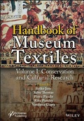 Cover: Handbook of Museum Textiles, Volume 1 - Wiley