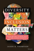 Cover: Diversity and Inclusion Matters - Wiley