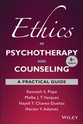 Cover: Ethics in Psychotherapy and Counseling - Wiley