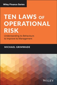 Abbildung von: Ten Laws of Operational Risk - Wiley