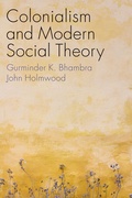 Cover: Colonialism and Modern Social Theory - Wiley-ISTE