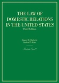 Cover: The Law of Domestic Relations in the United States - West Academic Press
