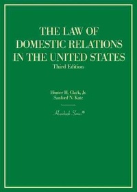 Abbildung von: The Law of Domestic Relations in the United States - West Academic Press