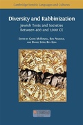 Cover: Diversity and Rabbinization - Open Book Publishers