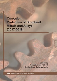 Abbildung von: Corrosion. Protection of Structural Metals and Alloys (2017-2018) - Trans Tech Publications Ltd