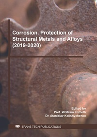 Abbildung von: Corrosion. Protection of Structural Metals and Alloys (2019-2020) - Trans Tech Publications Ltd