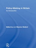 Abbildung von: Policy-Making in Britain - Routledge