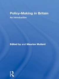 Abbildung von: Policy-Making in Britain - Routledge