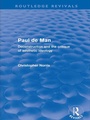 Cover: Paul de Man (Routledge Revivals) - Routledge