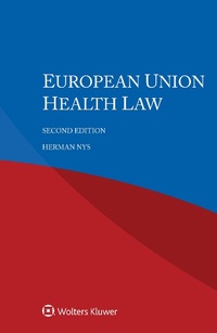 Abbildung von: European Union Health Law - Kluwer Law International