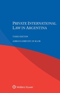 Bild: Private International Law in Argentina - Kluwer Law International