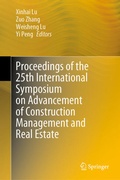 Cover: Proceedings of the 25th International Symposium on Advancement of Construction Management and Real Estate - Springer