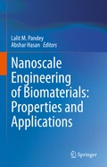 Cover: Nanoscale Engineering of Biomaterials: Properties and Applications - Springer