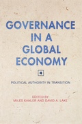 Cover: Governance in a Global Economy - Princeton University Press