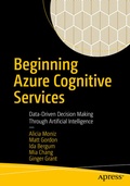 Cover: Beginning Azure Cognitive Services - APress