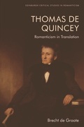 Bild: Thomas De Quincey, Dark Interpreter - Edinburgh University Press