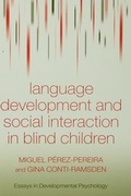 Cover: Language Development and Social Interaction in Blind Children - Psychology Press Ltd