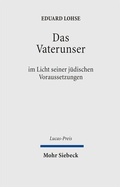 Cover: Das Vaterunser - Mohr Siebeck
