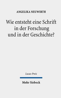 Abbildung von: Wie entsteht eine Schrift in der Forschung und in der Geschichte? - Mohr Siebeck