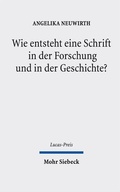 Cover: Wie entsteht eine Schrift in der Forschung und in der Geschichte? - Mohr Siebeck