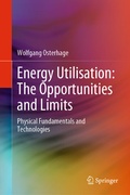 Cover: Energy Utilisation: The Opportunities and Limits - Springer