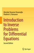 Cover: Introduction to Inverse Problems for Differential Equations - Springer