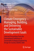 Cover: Climate Emergency - Managing, Building , and Delivering the Sustainable Development Goals - Springer