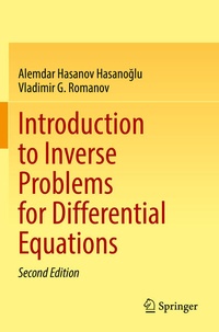 Enlarge image Cover: Introduction to Inverse Problems for Differential Equations - Springer