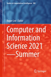 Enlarge image Cover: Computer and Information Science 2021-Summer - Springer