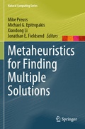 Cover: Metaheuristics for Finding Multiple Solutions - Springer