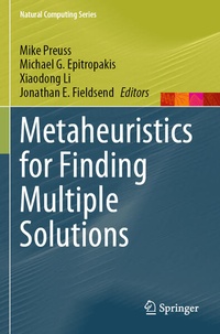 Enlarge image Cover: Metaheuristics for Finding Multiple Solutions - Springer