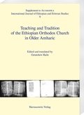 Cover: Teaching and Tradition of the Ethiopian Orthodox Church in Older Amharic - Harrassowitz Verlag