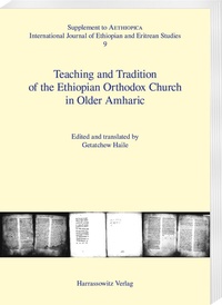 Abbildung von: Teaching and Tradition of the Ethiopian Orthodox Church in Older Amharic - Harrassowitz Verlag