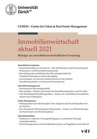 Abbildung von: Immobilienwirtschaft aktuell 2021 - vdf Hochschulverlag AG