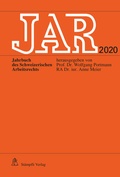 Cover: JAR 2020 - St&auml;mpfli Verlag