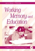 Cover: Working Memory and Education - Academic Press