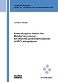 Cover: Anwendung von elastischen Mehrk&ouml;rpersystemen f&uuml;r effiziente Dynamiksimulationen in KFZ-Lenksystemen - Shaker