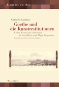 Cover: Goethe und die Kunstrestitutionen - Wallstein