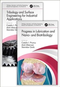 Cover: Tribology, Lubrication, and Surface Engineering - CRC Press