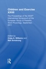 Cover: Children and Exercise XXVII - Routledge