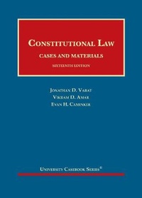 Enlarge image Cover: Constitutional Law - Foundation Press