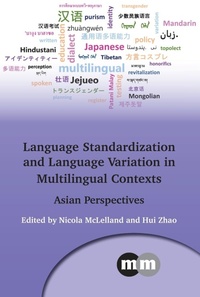 Enlarge image Cover: Language Standardization and Language Variation in Multilingual Contexts - Multilingual Matters
